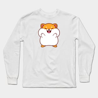 Greedy hamster Long Sleeve T-Shirt